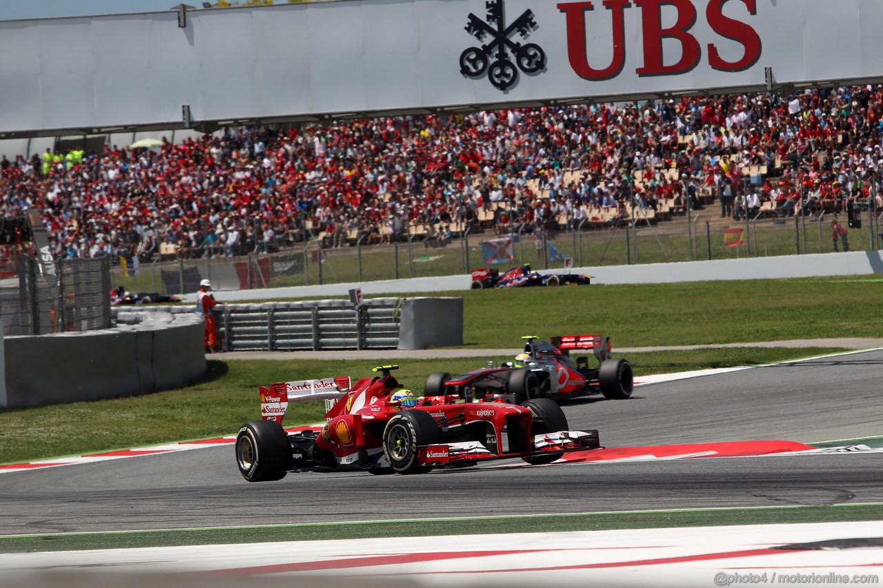 GP SPAGNA, 12.05.2013-Gara, Felipe Massa (BRA) Ferrari F138 