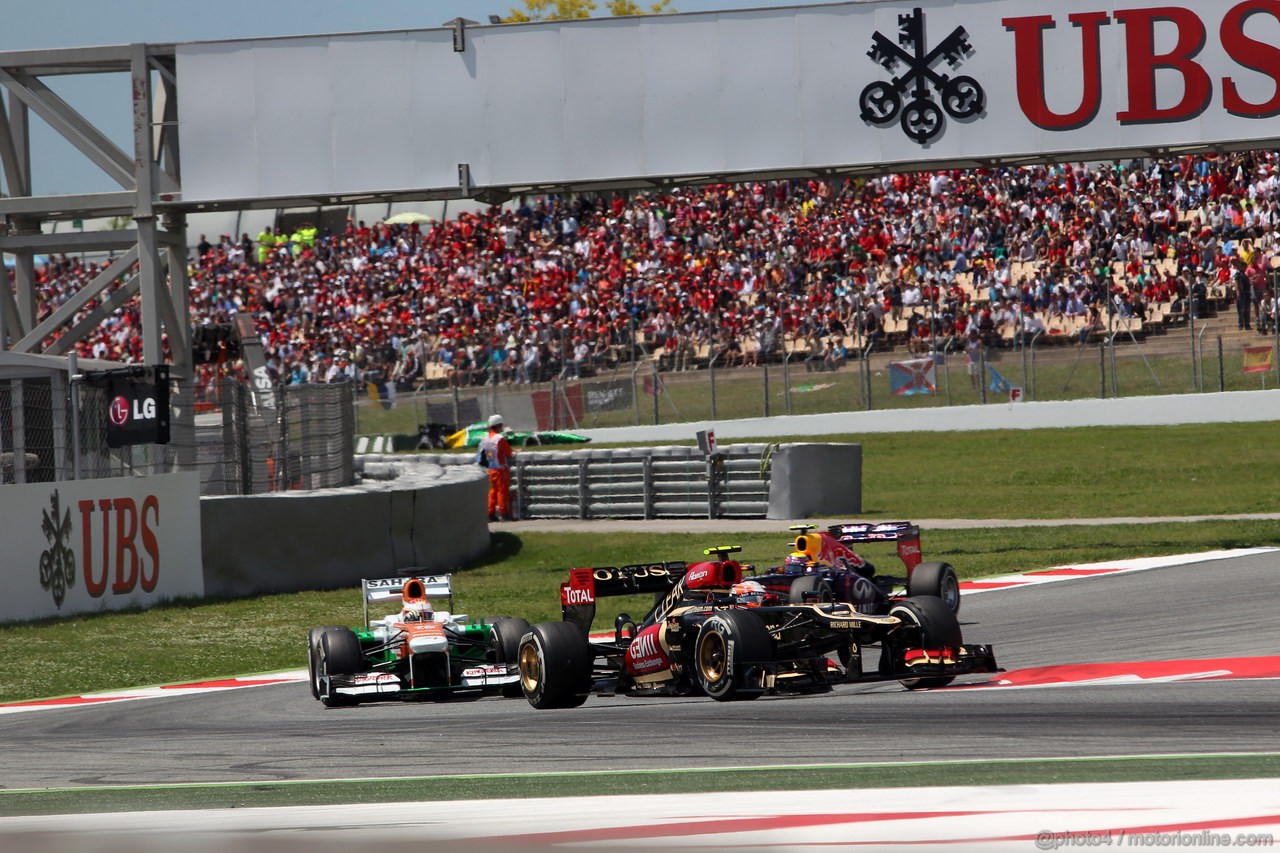 GP SPAGNA, 12.05.2013-Gara, Romain Grosjean (FRA) Lotus F1 Team E21 