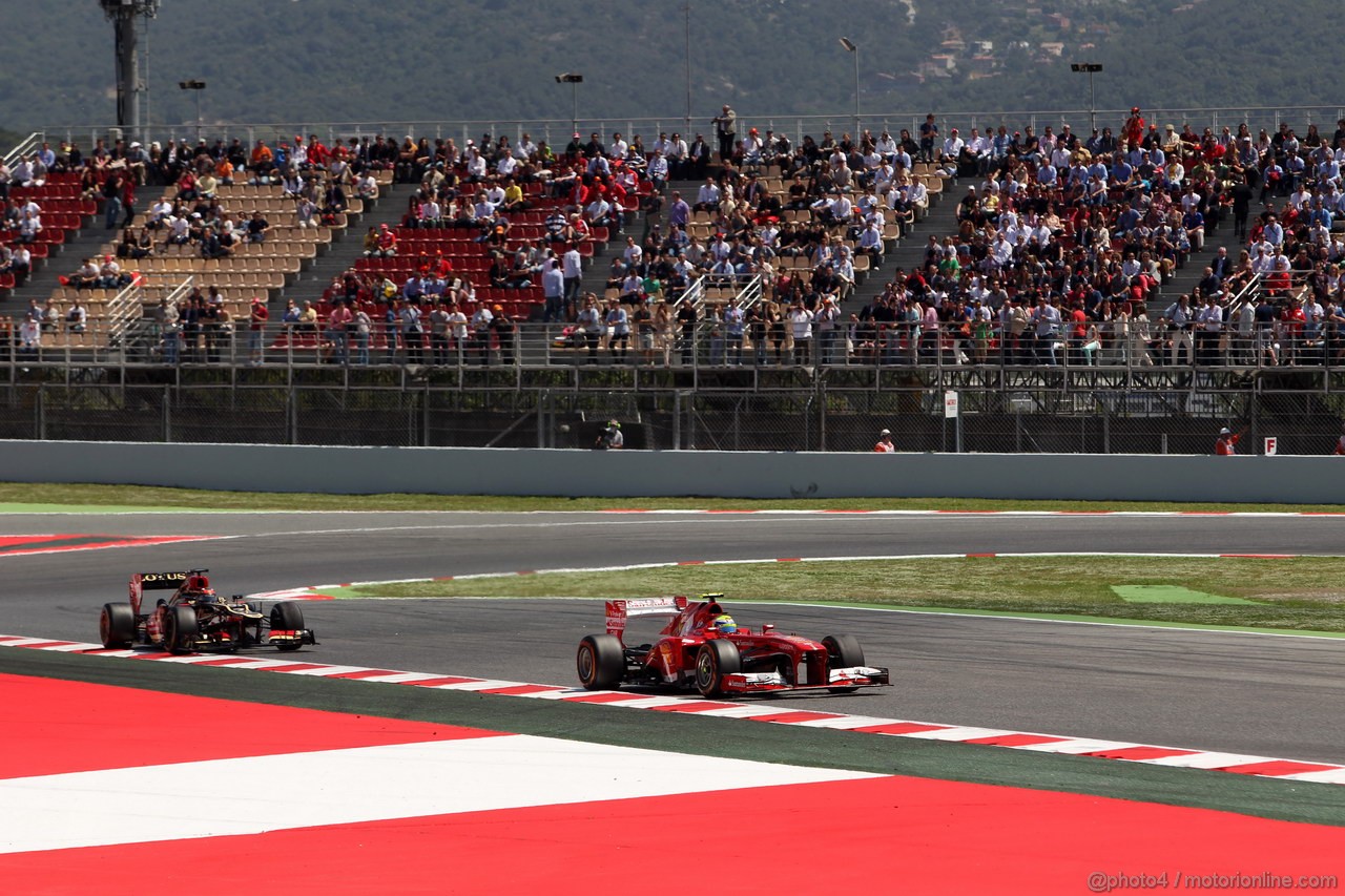 GP SPAGNA, 12.05.2013-Gara, Felipe Massa (BRA) Ferrari F138 