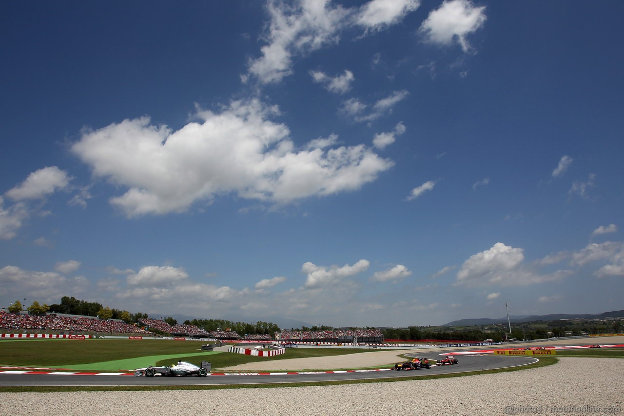 GP SPAGNA, 12.05.2013-Gara, Nico Rosberg (GER) Mercedes AMG F1 W04 