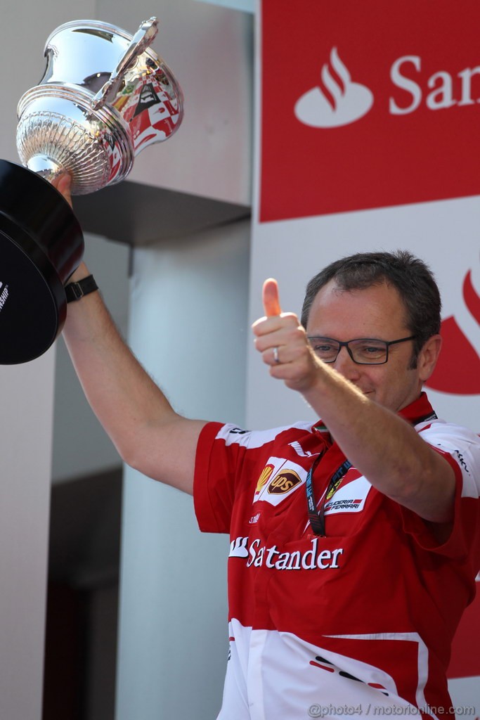 GP SPAGNA, 12.05.2013-Gara, Stefano Domenicali (ITA), Team Principal 