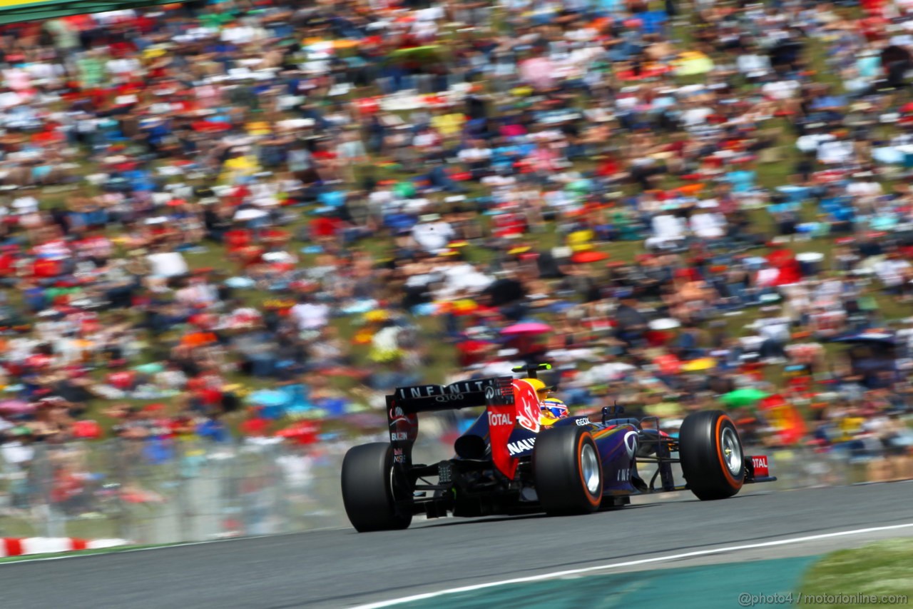 GP SPAGNA, 12.05.2013-Gara, Mark Webber (AUS) Red Bull Racing RB9 