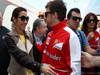 GP SPAGNA, 12.05.2013- Michelle Yeoh, wife of Jean Todt (FRA) e Fernando Alonso (ESP) Ferrari F138 