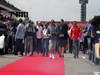 GP SPAGNA, 12.05.2013- Lewis Hamilton (GBR) Mercedes AMG F1 W04 e Jules Bianchi (FRA) Marussia F1 Team MR02 