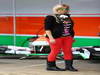 GP SPAGNA, 12.05.2013-  Gara, The girlfriend of Adrian Sutil (GER), Sahara Force India F1 Team VJM06 