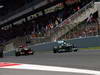 GP SPAGNA, 12.05.2013-  Gara, Lewis Hamilton (GBR) Mercedes AMG F1 W04 davanti a Kimi Raikkonen (FIN) Lotus F1 Team E21 