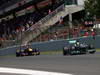 GP SPAGNA, 12.05.2013-  Gara, Nico Rosberg (GER) Mercedes AMG F1 W04 davanti a Sebastian Vettel (GER) Red Bull Racing RB9 