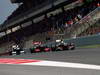 GP SPAGNA, 12.05.2013-  Gara, Esteban Gutierrez (MEX), Sauber F1 Team C32 davanti a Jenson Button (GBR) McLaren Mercedes MP4-28 