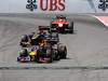 GP SPAGNA, 12.05.2013-  Gara, Sebastian Vettel (GER) Red Bull Racing RB9 davanti a Kimi Raikkonen (FIN) Lotus F1 Team E21 