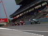 GP SPAGNA, 12.05.2013-  Gara, Nico Rosberg (GER) Mercedes AMG F1 W04 davanti a Fernando Alonso (ESP) Ferrari F138 
