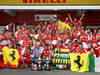 GP SPAGNA, 12.05.2013-  Gara, Festeggiamenti, Fernando Alonso (ESP) Ferrari F138 vincitore with his parents e terzo Felipe Massa (BRA) Ferrari F138