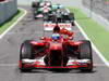 GP SPAGNA, 12.05.2013-  Gara, Fernando Alonso (ESP) Ferrari F138 with the flag of Spain