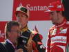 GP SPAGNA, 12.05.2013-  Gara, Fernando Alonso (ESP) Ferrari F138 vincitore, secondo Kimi Raikkonen (FIN) Lotus F1 Team E21 with Eddie Jordan