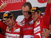 GP SPAGNA, 12.05.2013-  Gara, Fernando Alonso (ESP) Ferrari F138 vincitore, Stefano Domenicali (ITA), Team Principal e terzo Felipe Massa (BRA) Ferrari F138 