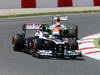 GP SPAGNA, 12.05.2013-  Gara, Valtteri Bottas (FIN), Williams F1 Team FW35 e Adrian Sutil (GER), Sahara Force India F1 Team VJM06 