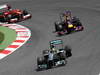 GP SPAGNA, 12.05.2013-  Gara, Nico Rosberg (GER) Mercedes AMG F1 W04 davanti a Sebastian Vettel (GER) Red Bull Racing RB9 