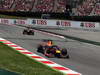 GP SPAGNA, 12.05.2013-Gara, Sebastian Vettel (GER) Red Bull Racing RB9 davanti a Kimi Raikkonen (FIN) Lotus F1 Team E21 
