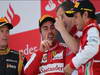 GP SPAGNA, 12.05.2013-Gara, Fernando Alonso (ESP) Ferrari F138 vincitore e Stefano Domenicali (ITA), Team Principal 