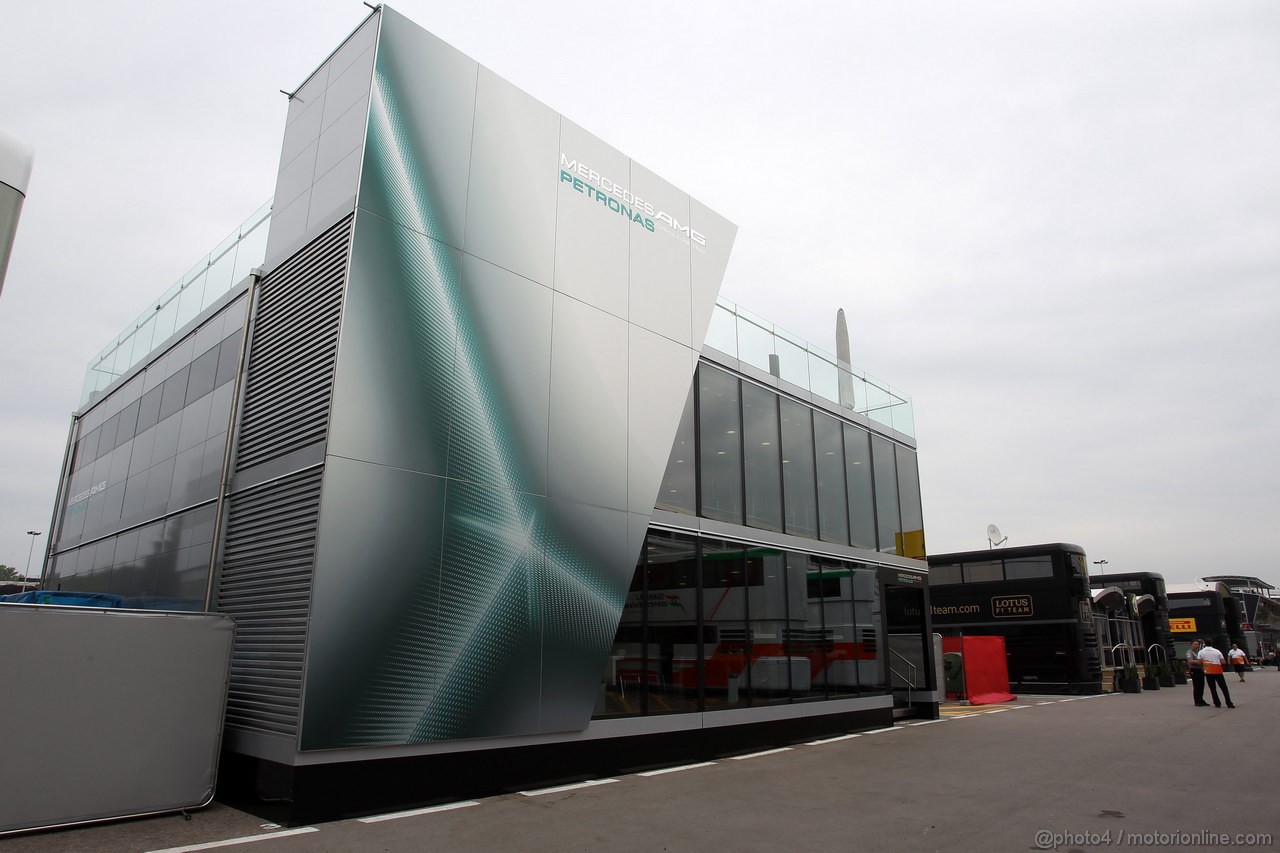 GP SPAGNA, 09.05.2013- Mercedes Hospitality 