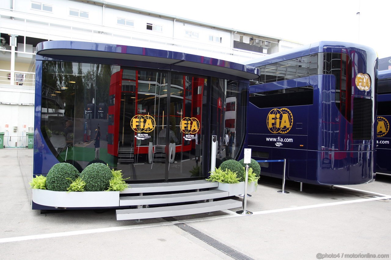 GP SPAGNA, 09.05.2013- FIA Hospitality 