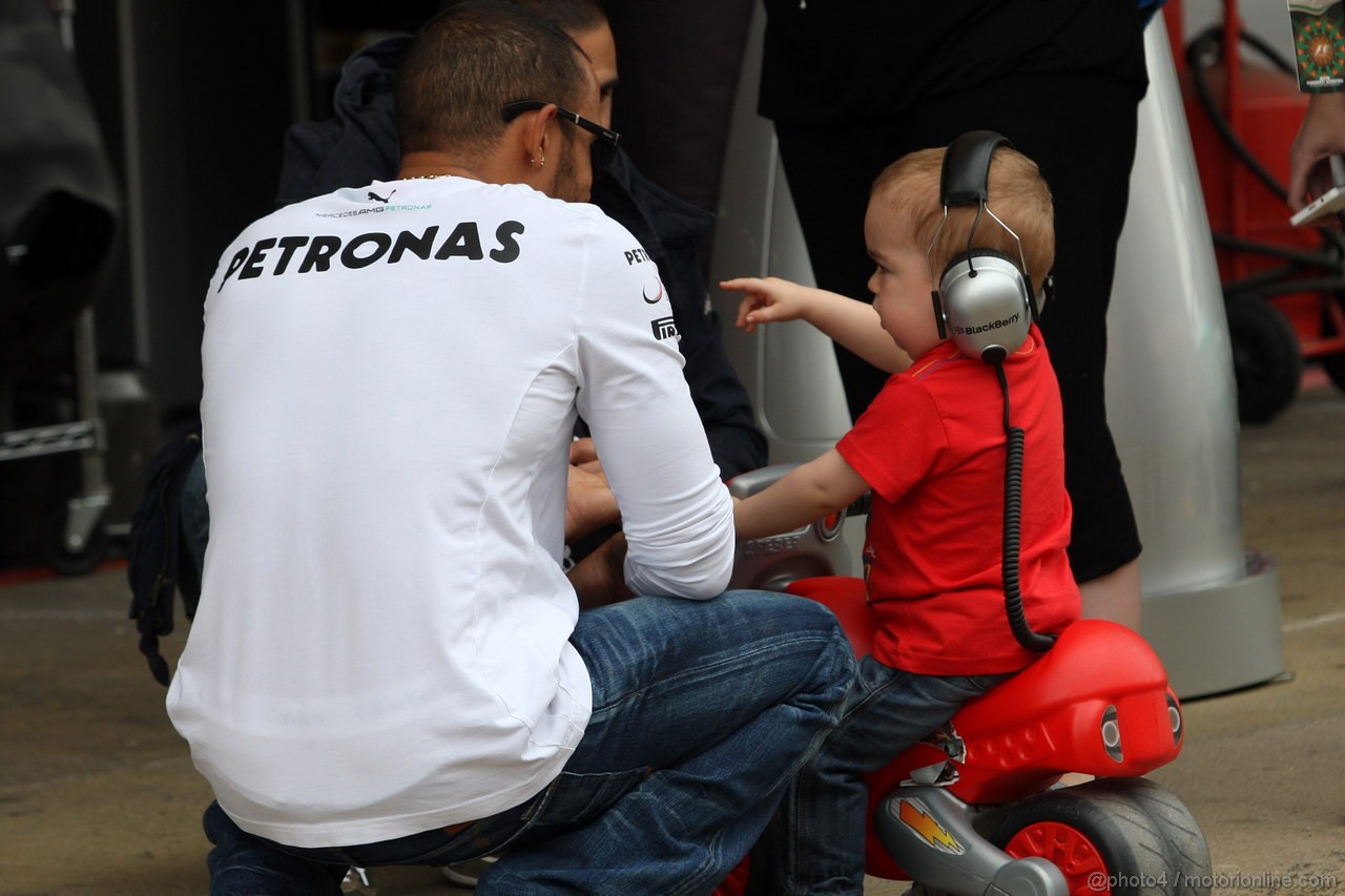 GP SPAGNA, 09.05.2013- Lewis Hamilton (GBR) Mercedes AMG F1 W04 