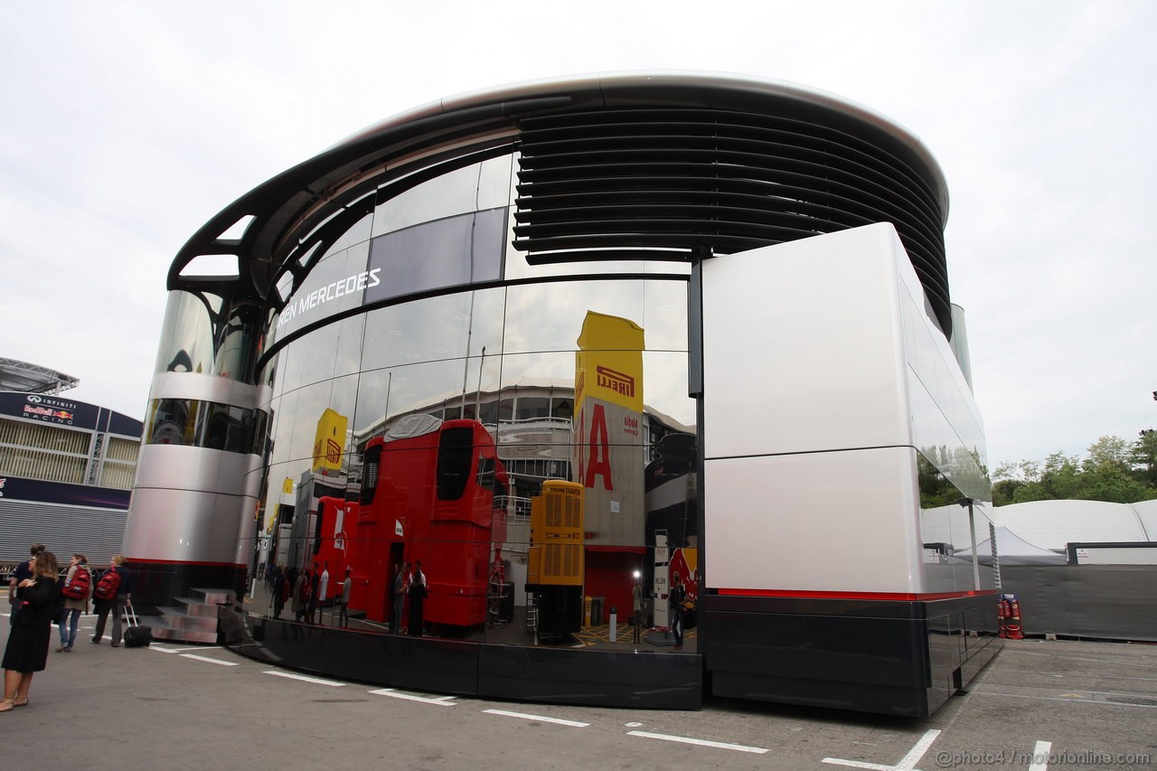 GP SPAGNA, 09.05.2013- McLaren Mercedes Hospitality 