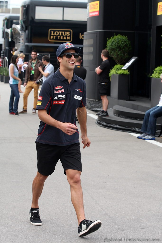 GP SPAGNA, 09.05.2013- Daniel Ricciardo (AUS) Scuderia Toro Rosso STR8 