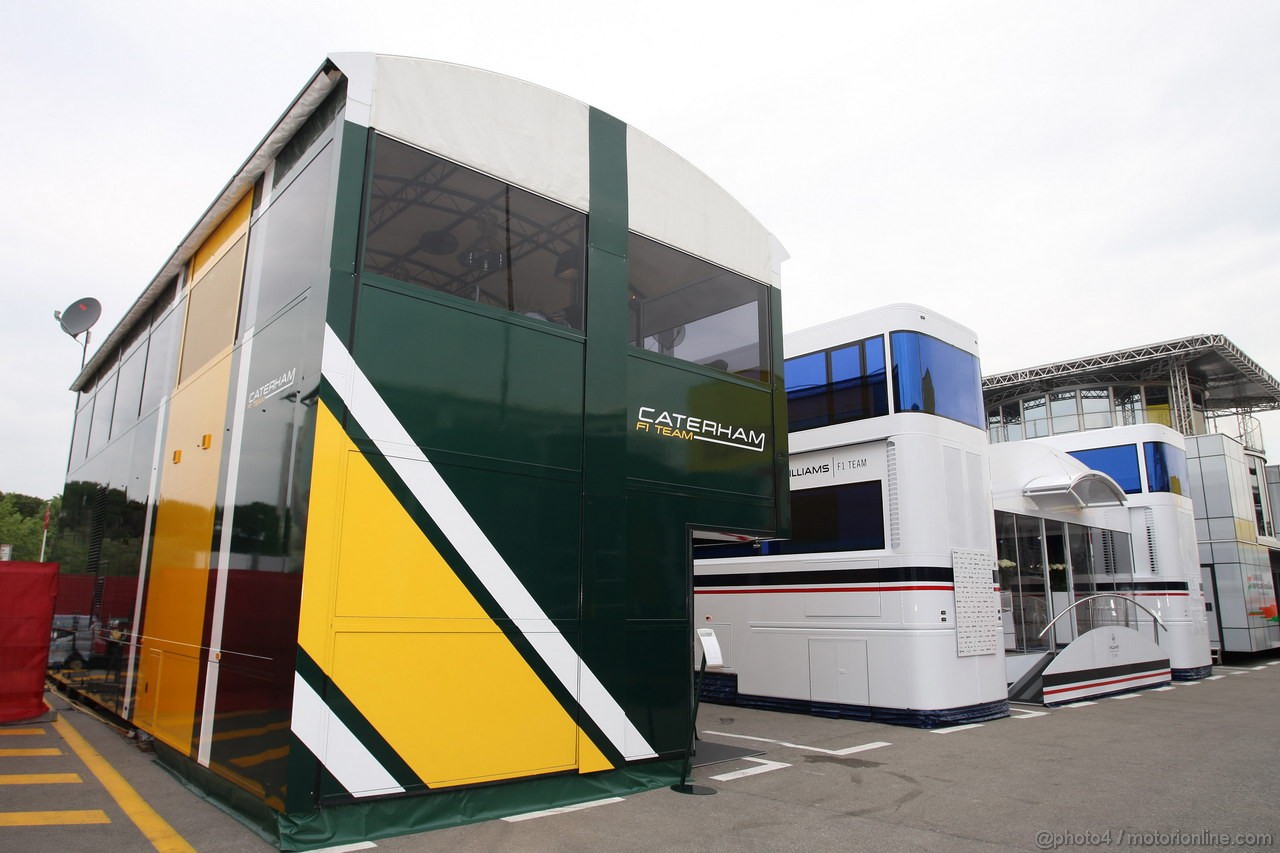 GP SPAGNA, 09.05.2013- Caterham Hospitality