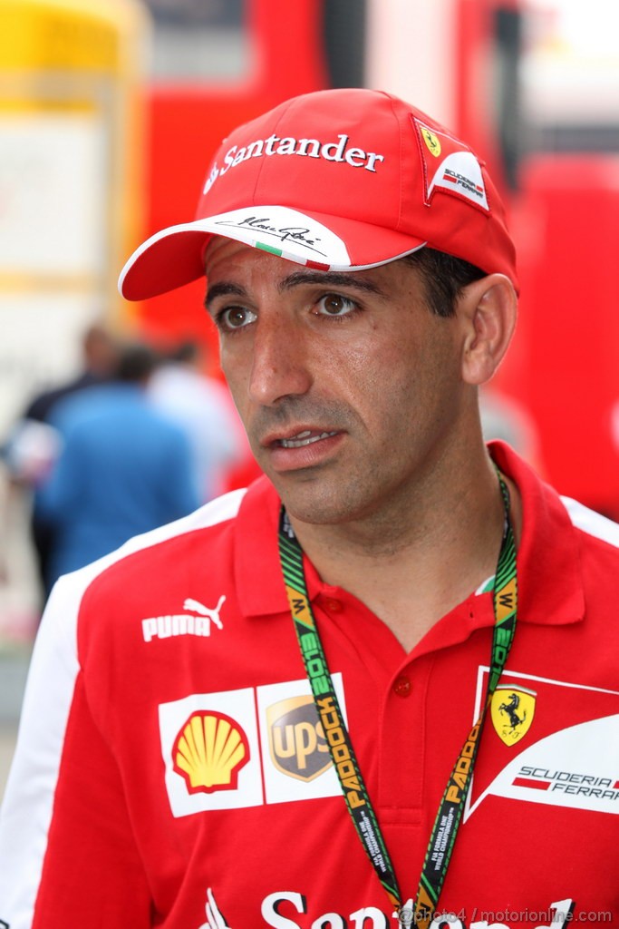 GP SPAGNA, 09.05.2013- Marc Gene (ESP), Test Driver Ferrari