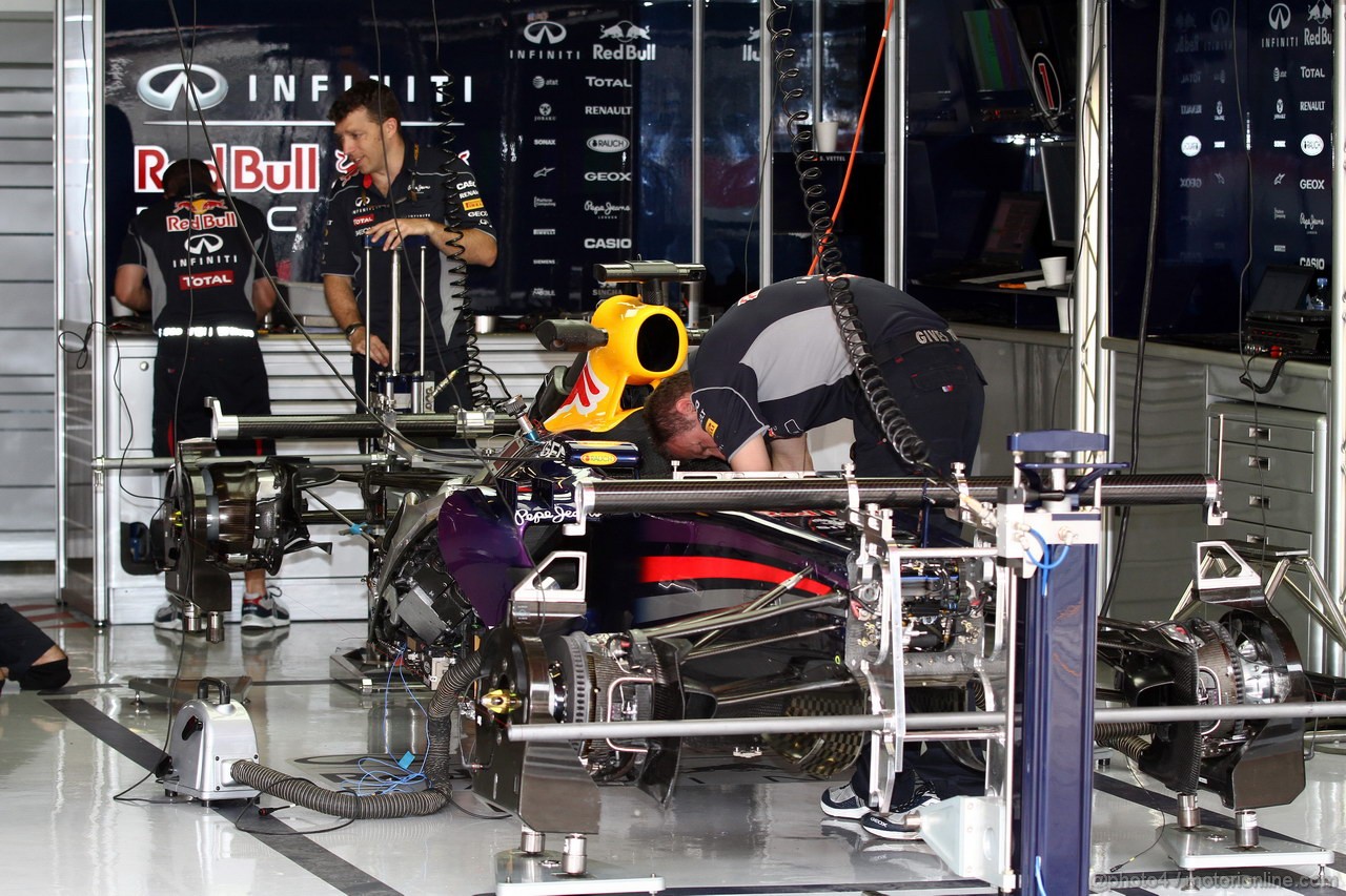 GP SPAGNA, 09.05.2013- Conferenza Stampa, Sebastian Vettel (GER) Red Bull Racing RB9 