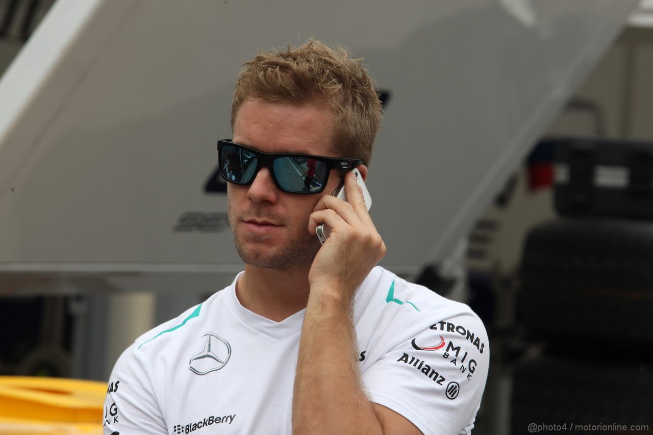 GP SPAGNA, 09.05.2013- Sam Bird (GBR) test driver, Mercedes AMG F1 W04 