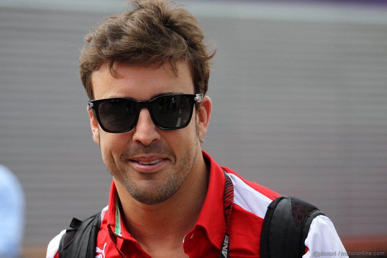 GP SPAGNA, 09.05.2013- Fernando Alonso (ESP) Ferrari F138 