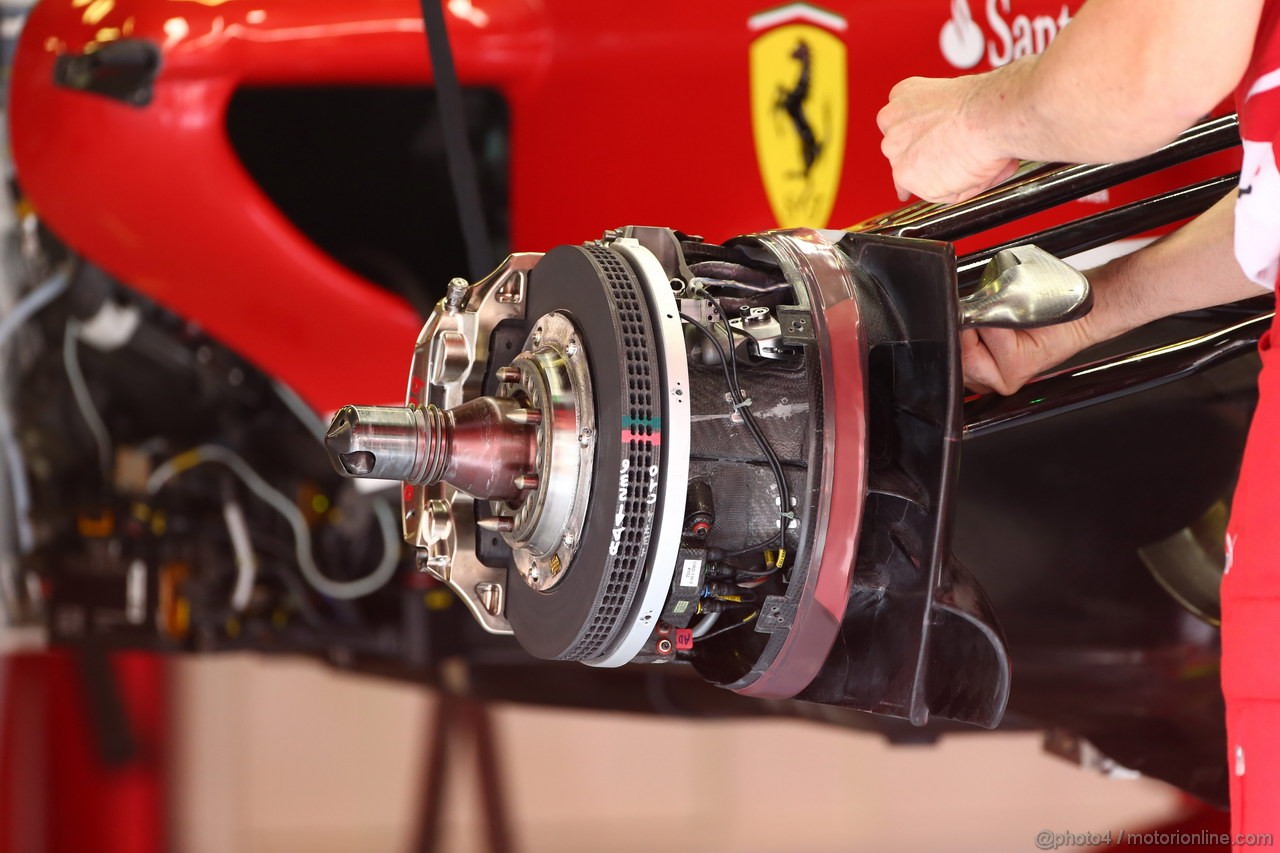 GP SPAGNA, 09.05.2013- Ferrari F138 detail