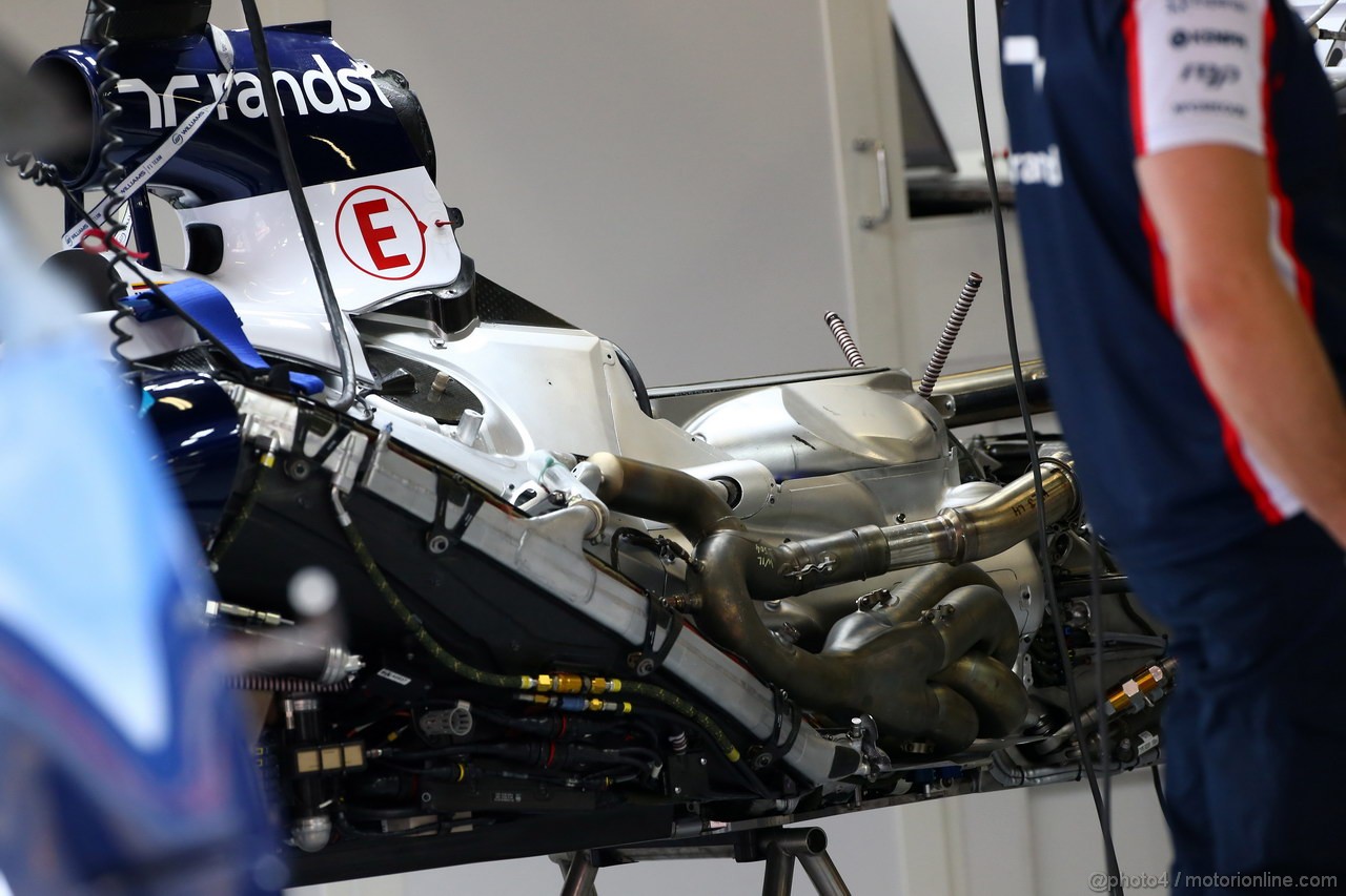 GP SPAGNA, 09.05.2013- Williams F1 Team FW35, detail 