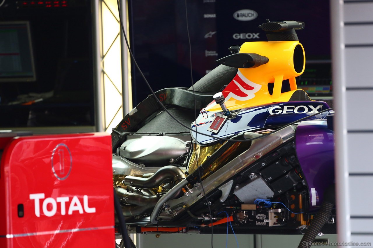 GP SPAGNA, 09.05.2013- Red Bull Racing RB9, detail