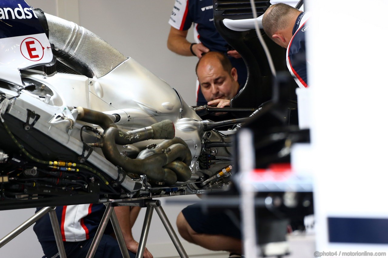 GP SPAGNA, 09.05.2013- Williams F1 Team FW35, detail