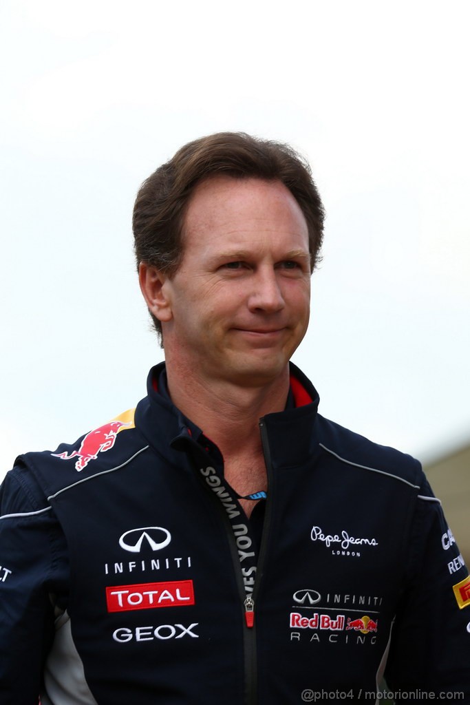 GP SPAGNA, 11.05.2013- Christian Horner (GBR), Red Bull Racing, Sporting Director 