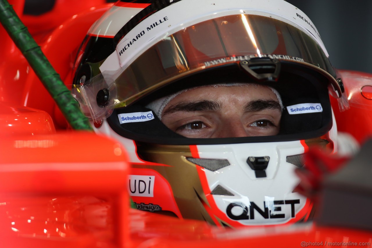 GP SPAGNA, 11.05.2013- Prove Libere 3, Jules Bianchi (FRA) Marussia F1 Team MR02 