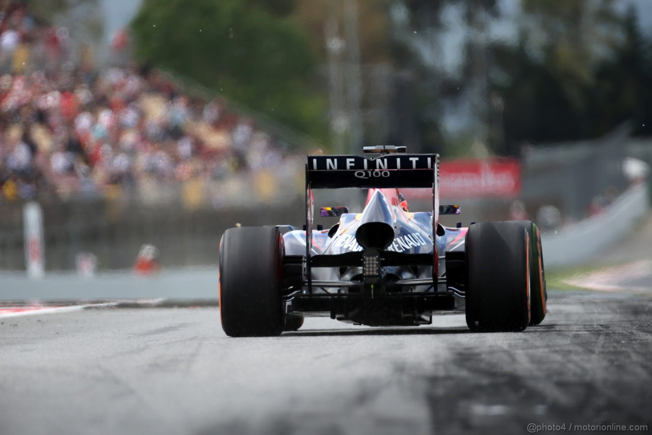 GP SPAGNA, 11.05.2013- Prove Libere 3, Sebastian Vettel (GER) Red Bull Racing RB9 