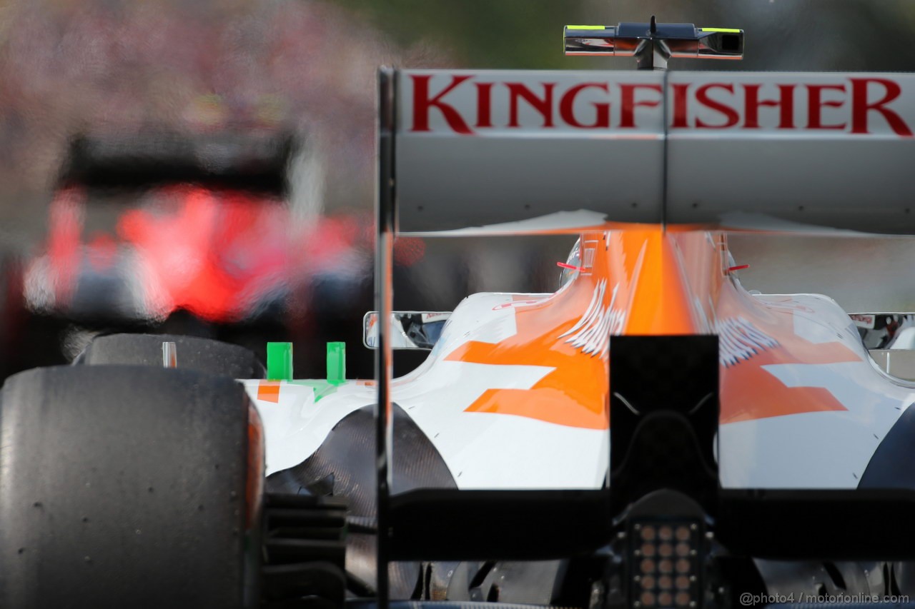 GP SPAGNA, 11.05.2013- Prove Libere 3, Adrian Sutil (GER), Sahara Force India F1 Team VJM06 
