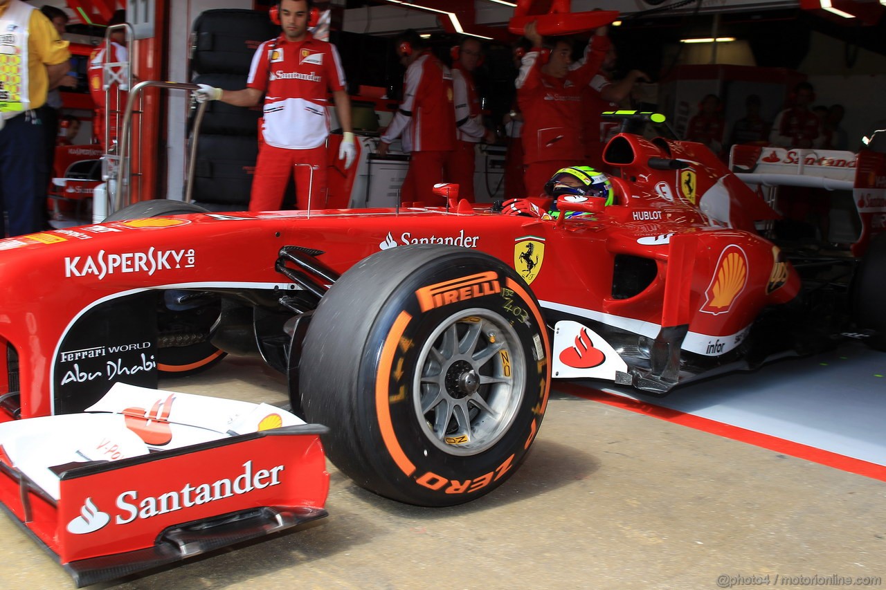 GP SPAGNA, 11.05.2013- Prove Libere 3, Felipe Massa (BRA) Ferrari F138 