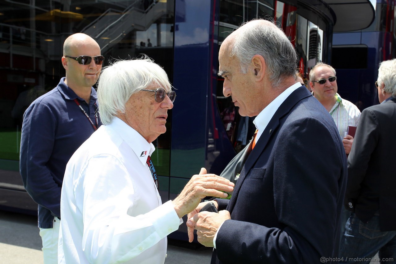 GP SPAGNA, 11.05.2013- Prove Libere 3, Bernie Ecclestone (GBR), President e CEO of Formula One Management  