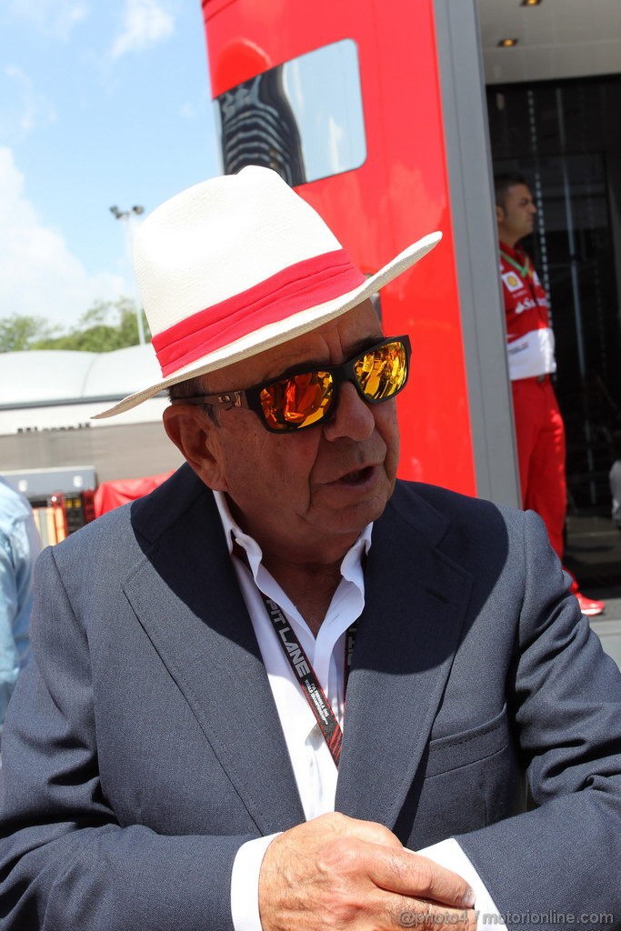 GP SPAGNA, 11.05.2013- Prove Libere 3, Emilio Botin (ESP), Santander Bank President 