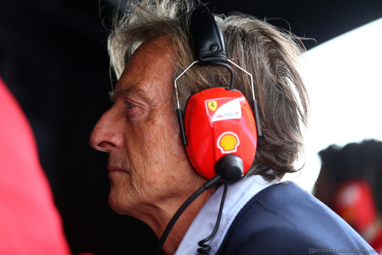 GP SPAGNA, 11.05.2013- Prove Libere 3, Luca Cordero di Montezemolo (ITA), President Ferrari