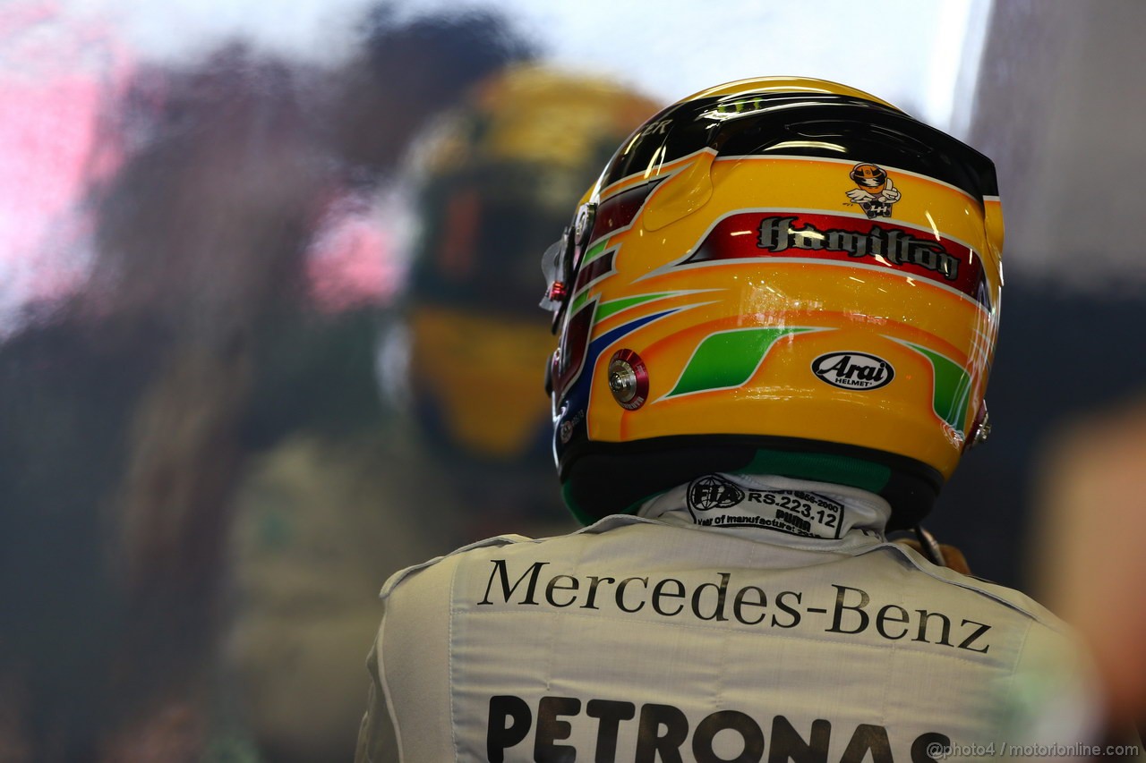 GP SPAGNA, 11.05.2013- Prove Libere 3, Lewis Hamilton (GBR) Mercedes AMG F1 W04 