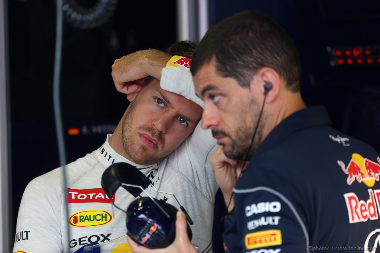 GP SPAGNA, 11.05.2013- Prove Libere 3, Sebastian Vettel (GER) Red Bull Racing RB9