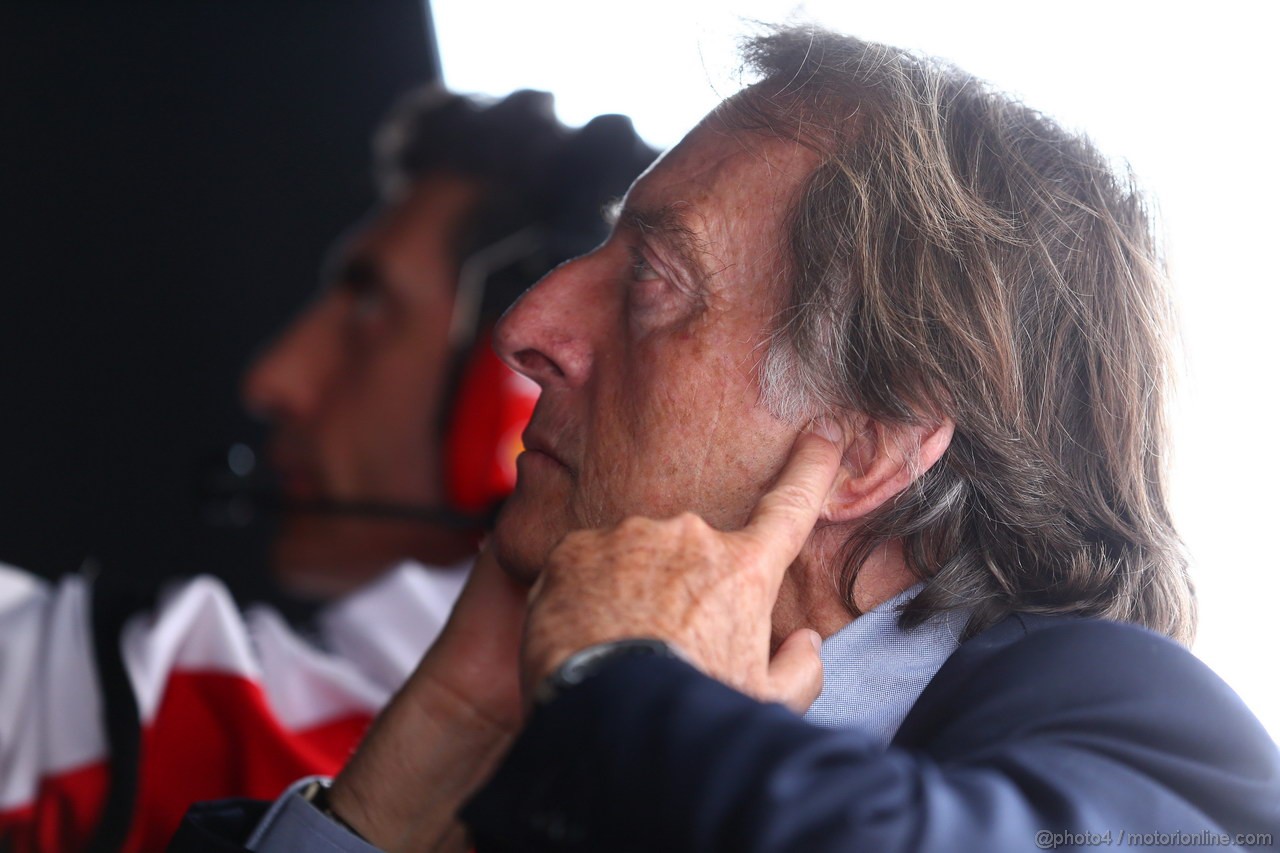GP SPAGNA, 11.05.2013- Prove Libere 3, Luca Cordero di Montezemolo (ITA), President Ferrari
