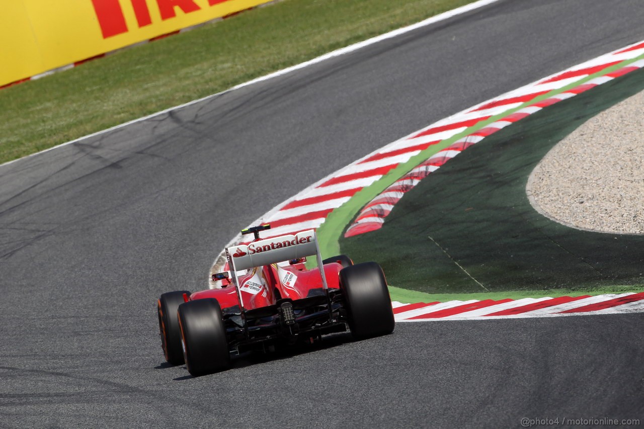 GP SPAGNA, 11.05.2013- Prove Libere 3, Felipe Massa (BRA) Ferrari F138 