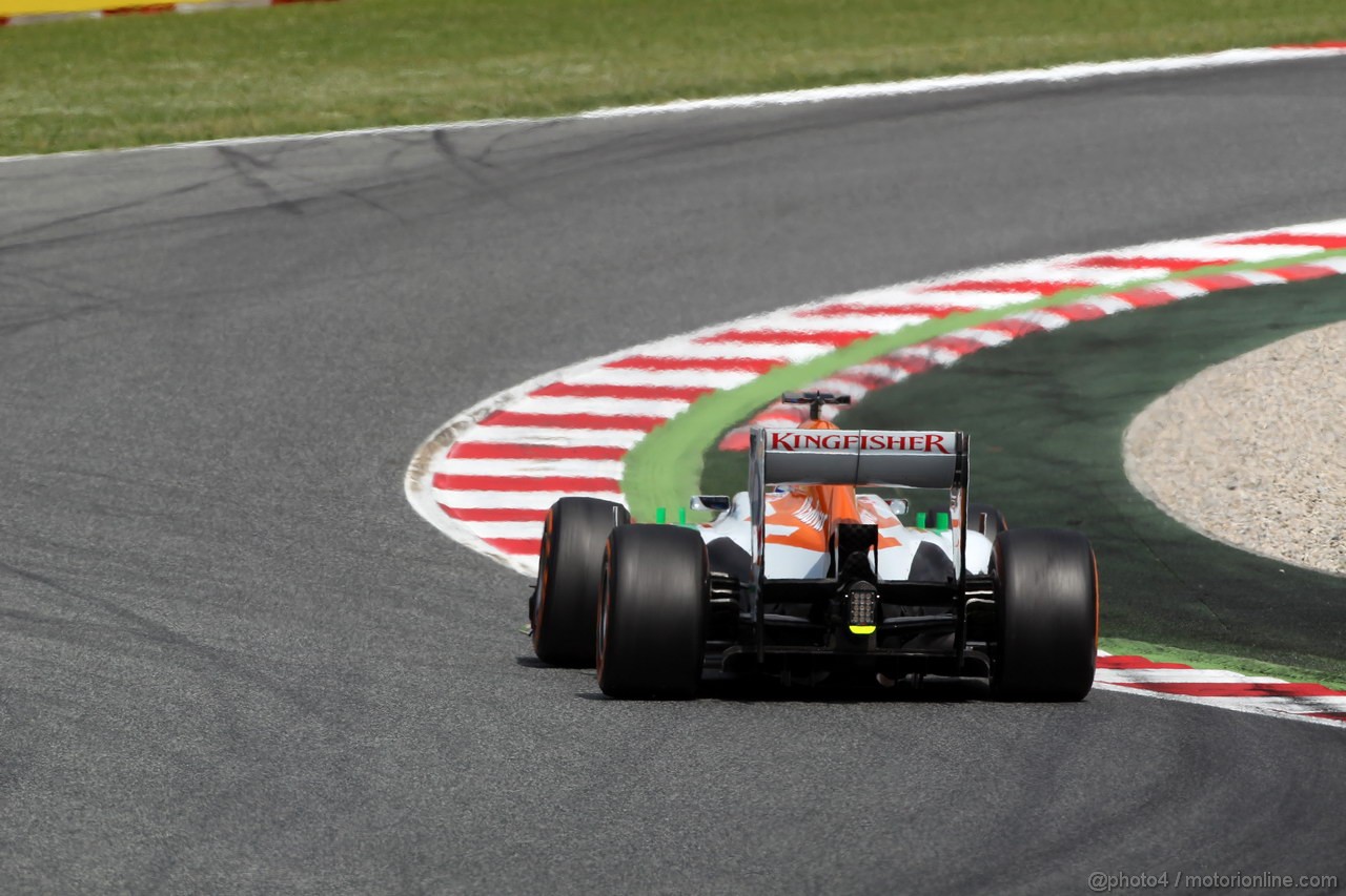 GP SPAGNA, 11.05.2013- Prove Libere 3, Paul di Resta (GBR) Sahara Force India F1 Team VJM06 