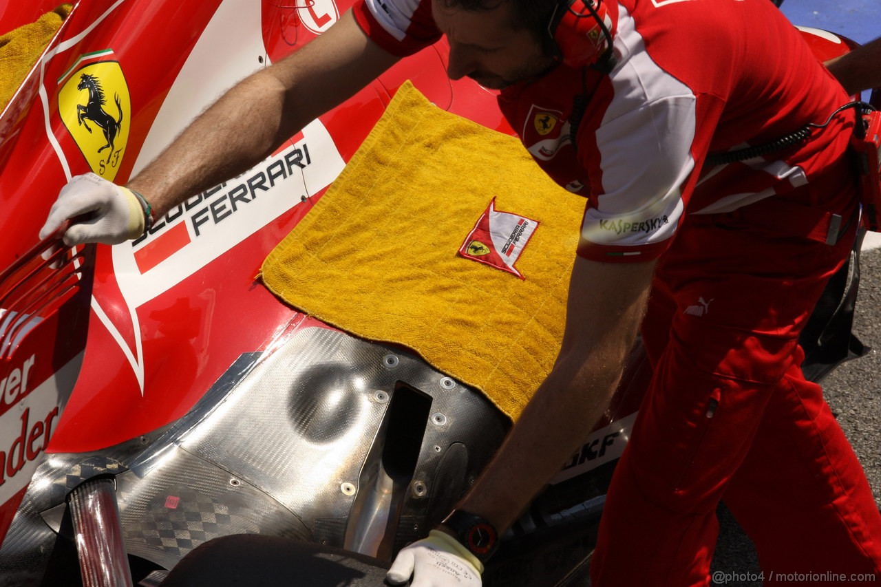GP SPAGNA, 11.05.2013- Qualifiche, Ferrari F138 